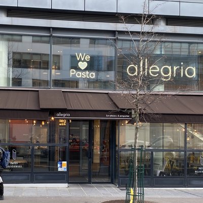 Restaurant italien ALLEGRIA Austerlitz Paris 13ème - Façade We Love Pasta